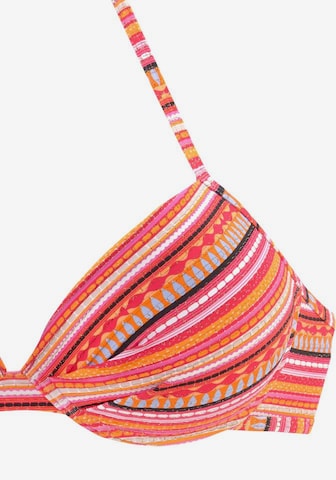 Push-up Bikini di LASCANA in arancione