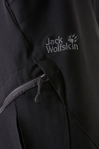 JACK WOLFSKIN Regular Workout Pants 'Chilly Track' in Black