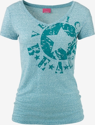 VENICE BEACH Shirt in Groen: voorkant