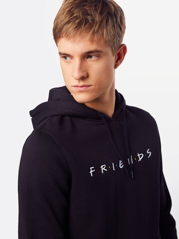 Sweat-shirt 'Friends' Mister Tee en noir