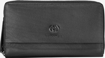 GERRY WEBER Wallet 'Piacenza' in Black: front