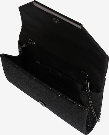 Clutch 'ENVELOPE FOLD' de la mascara pe negru: sus