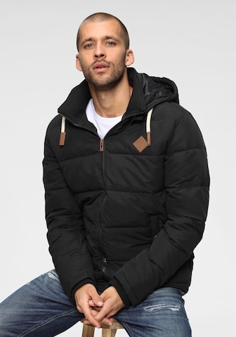 BRUNO BANANI Winter Jacket in Black: front