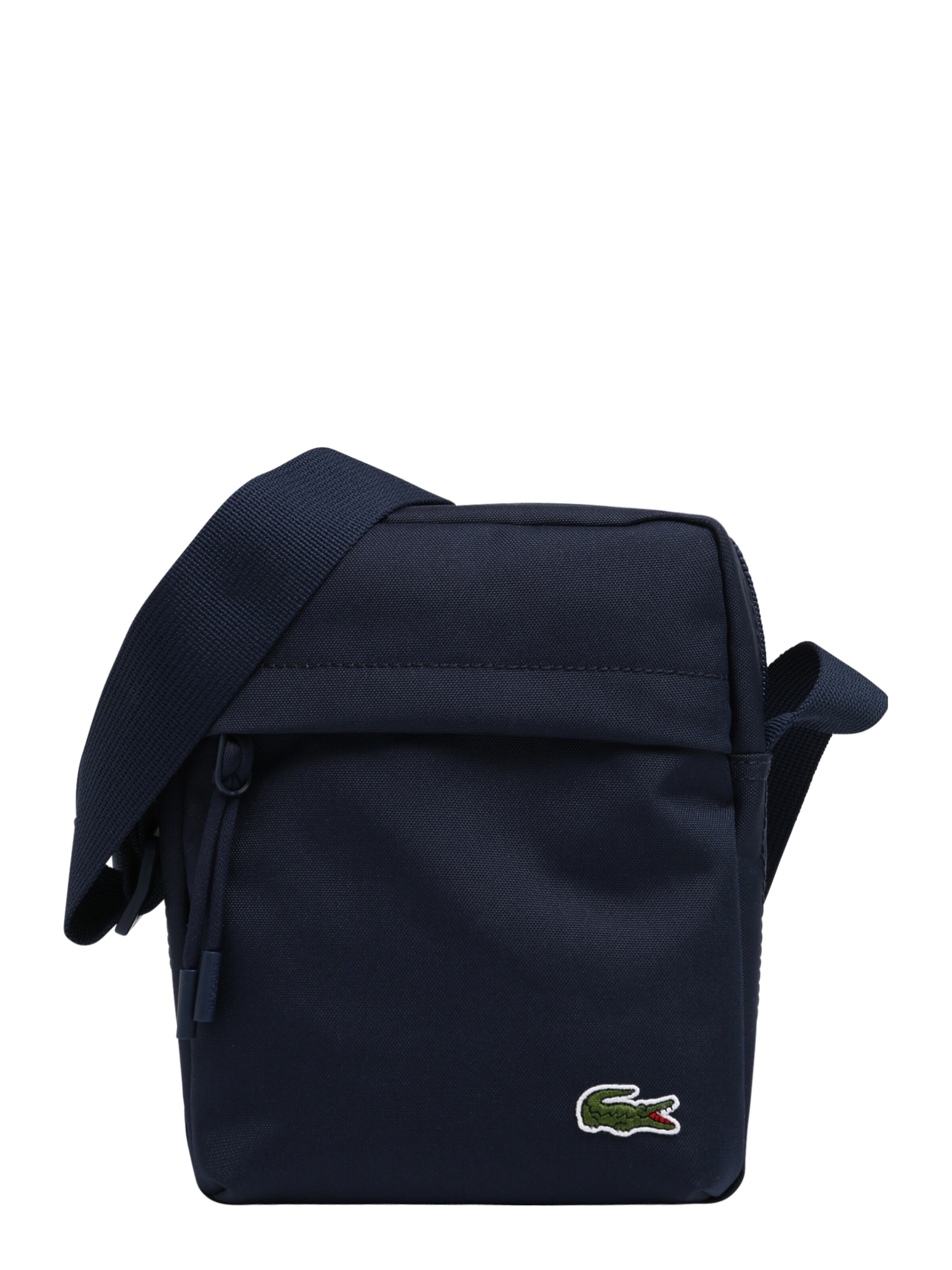 LACOSTE - Schoudertas 'Neocroc Vertical' in de kleur Blauw