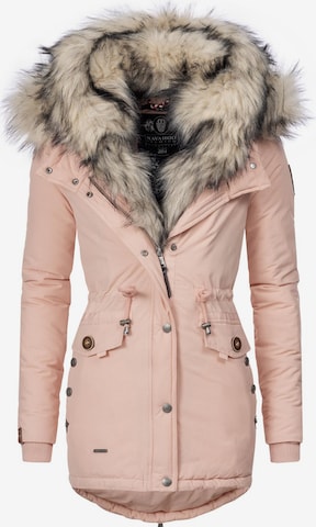 Manteau d’hiver 'Sweety' NAVAHOO en rose : devant