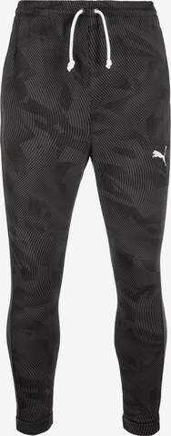 PUMA Slim fit Workout Pants 'Cup Casuals' in Grey: front