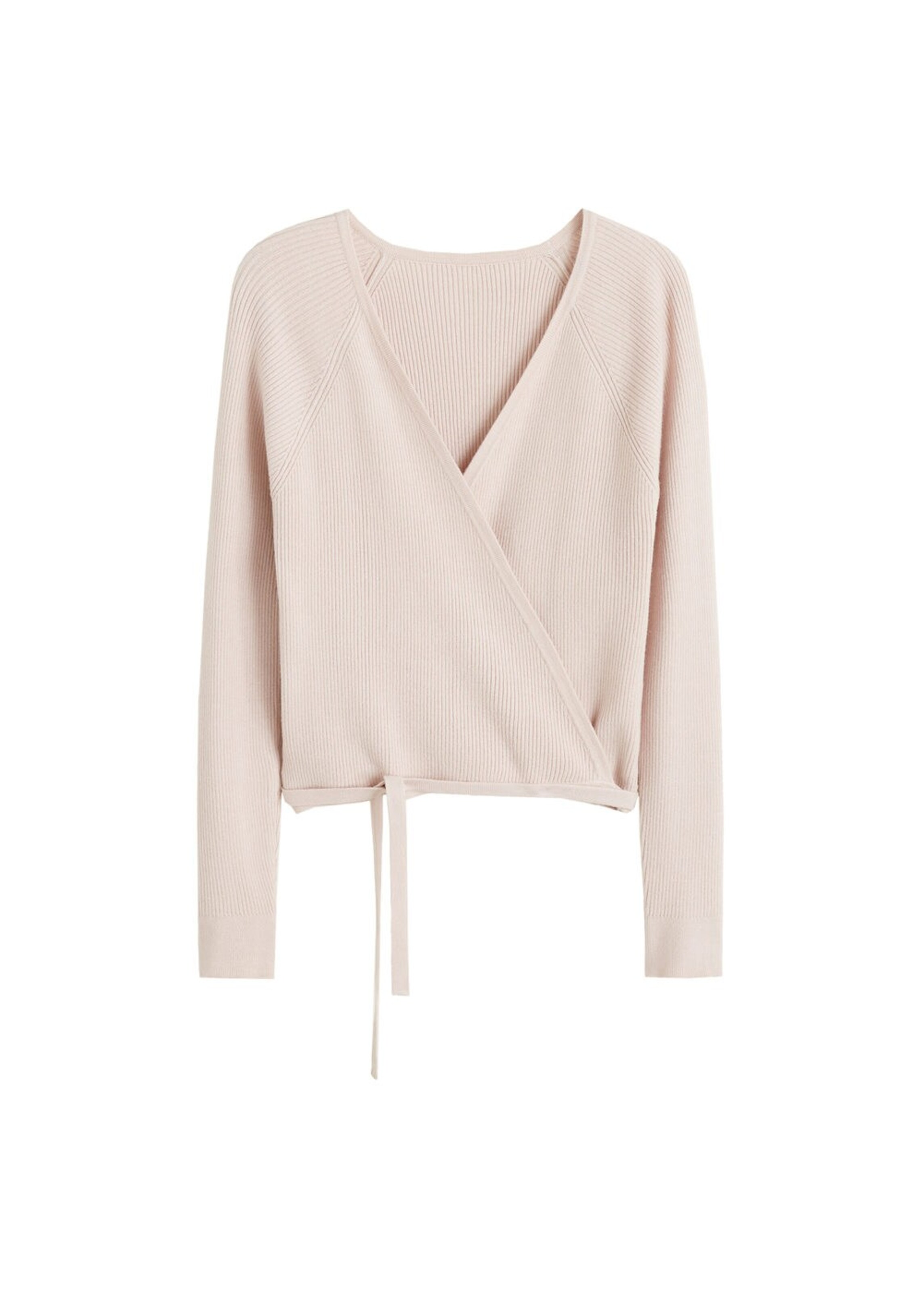 MANGO - Strickjacke 'zen' in sand