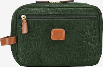 Bric's Toiletry Bag in Green: front