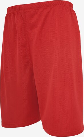 Urban Classics Loose fit Trousers in Red