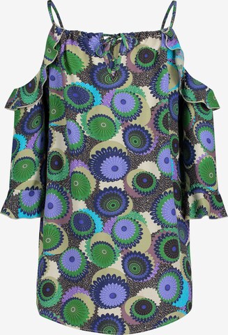 Nicowa Blouse 'Nedero' in Green