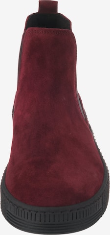 GABOR Chelsea Boots in Red