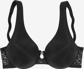 Invisible Soutien-gorge LASCANA en noir : devant