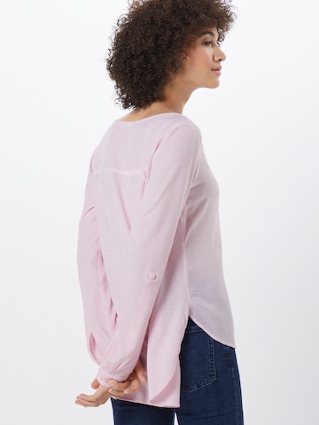 QS Blouse in Roze: terug