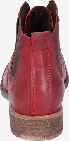 JOSEF SEIBEL Lace-Up Ankle Boots 'Sienna 09' in Red