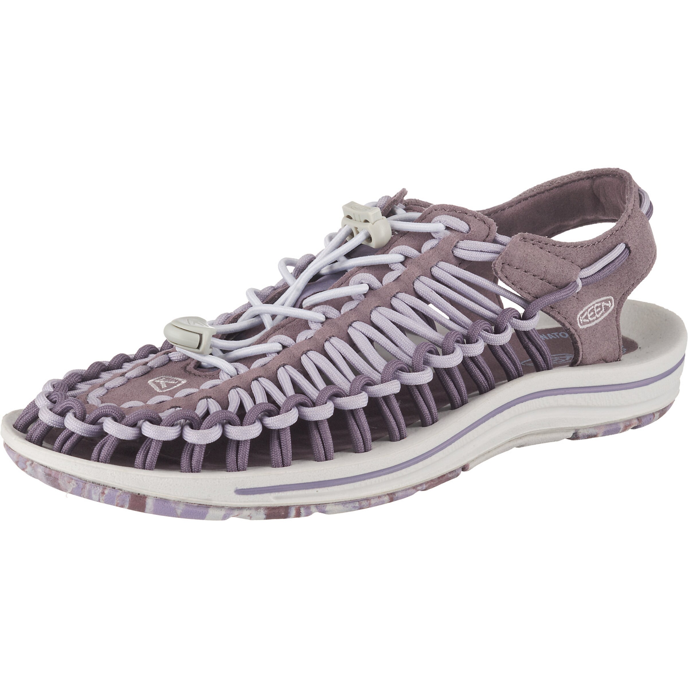 KEEN Sandale 'Uneek' in Lila: Vorderseite