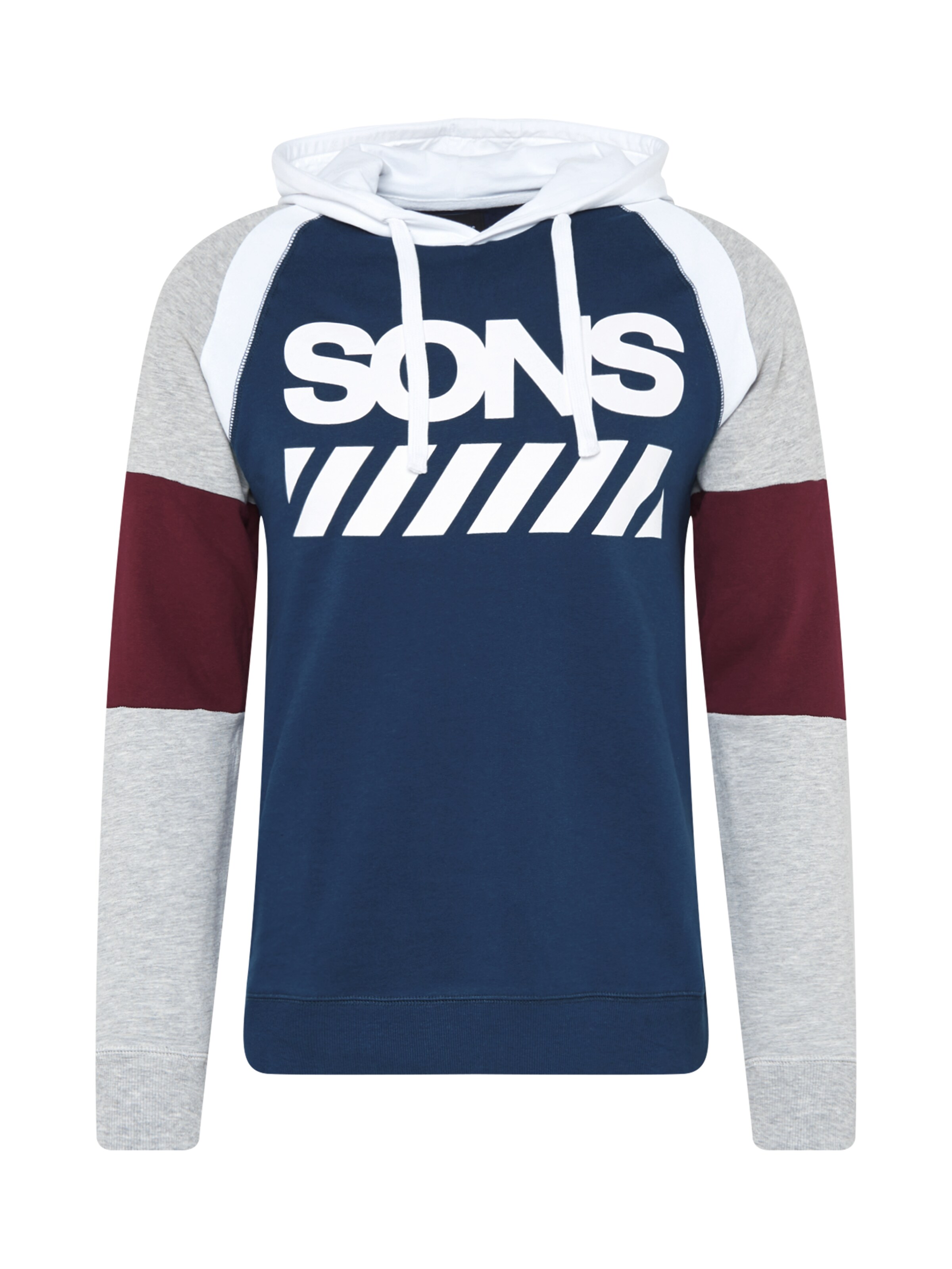 Only & Sons - Sweatshirt 'onsTERRANCE SWEAT HOODIE' in de kleur Donkerblauw