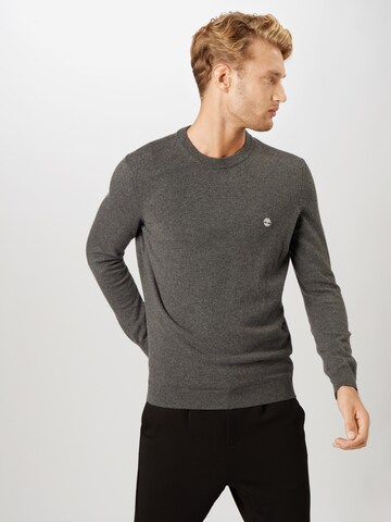 TIMBERLAND Regular fit Sweater in Grey: front