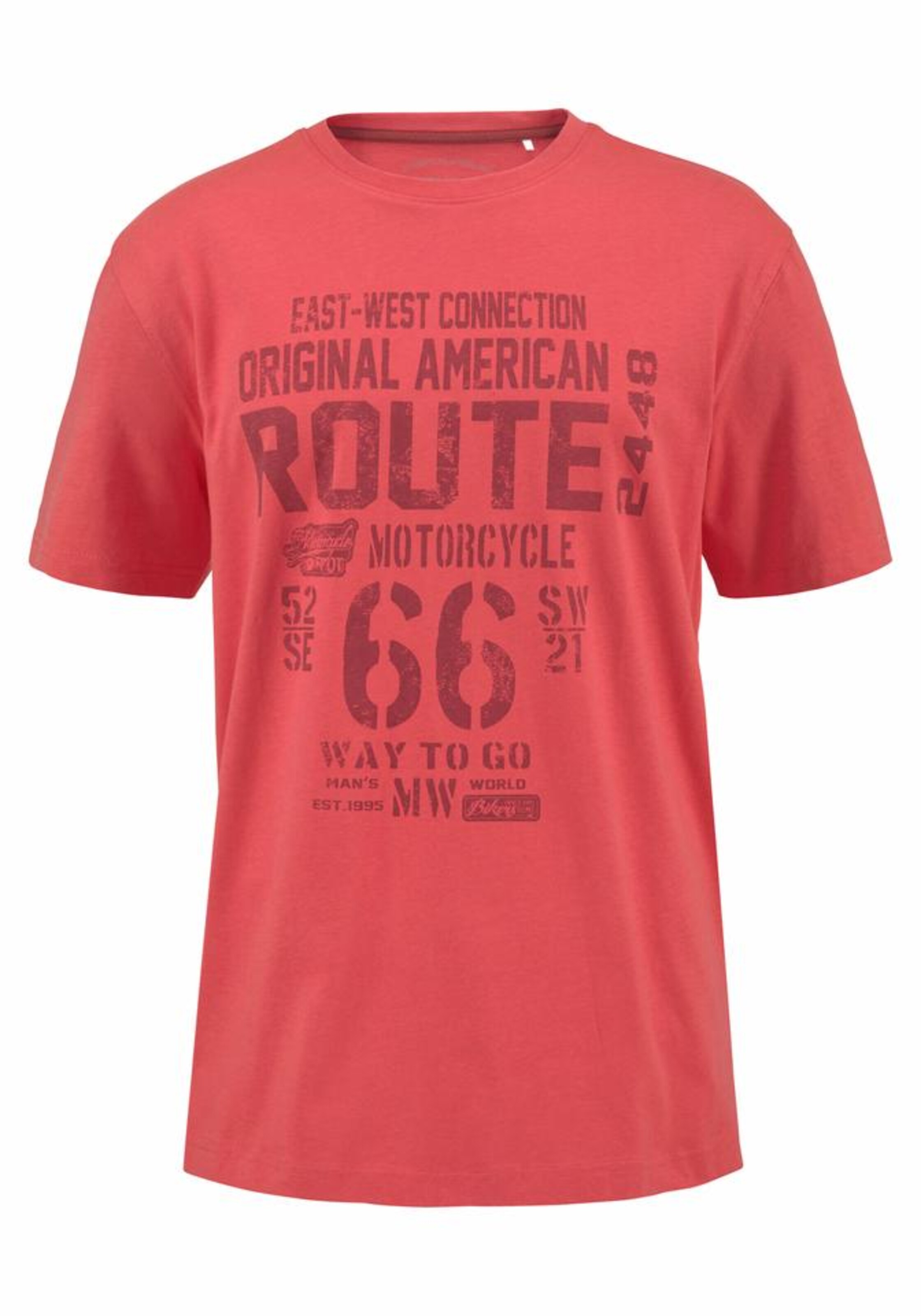 Man's World Shirt in Red: front