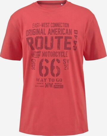 Man's World Shirt in Red: front