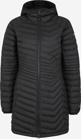 COLUMBIA Funkcionális kabátok 'Powder Lite' - fekete: elől