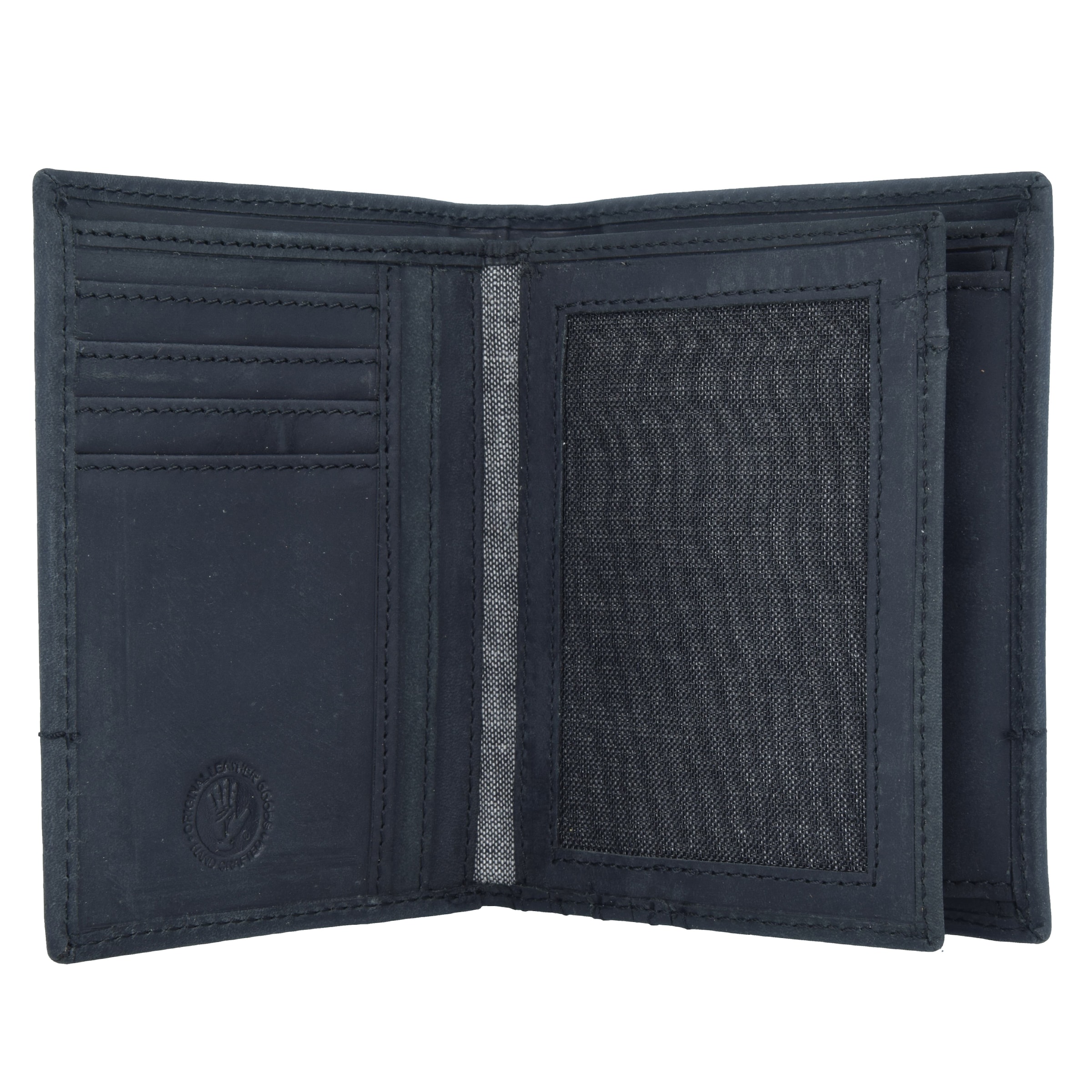 Portamonete 'Vintage Revival' di GREENBURRY in nero