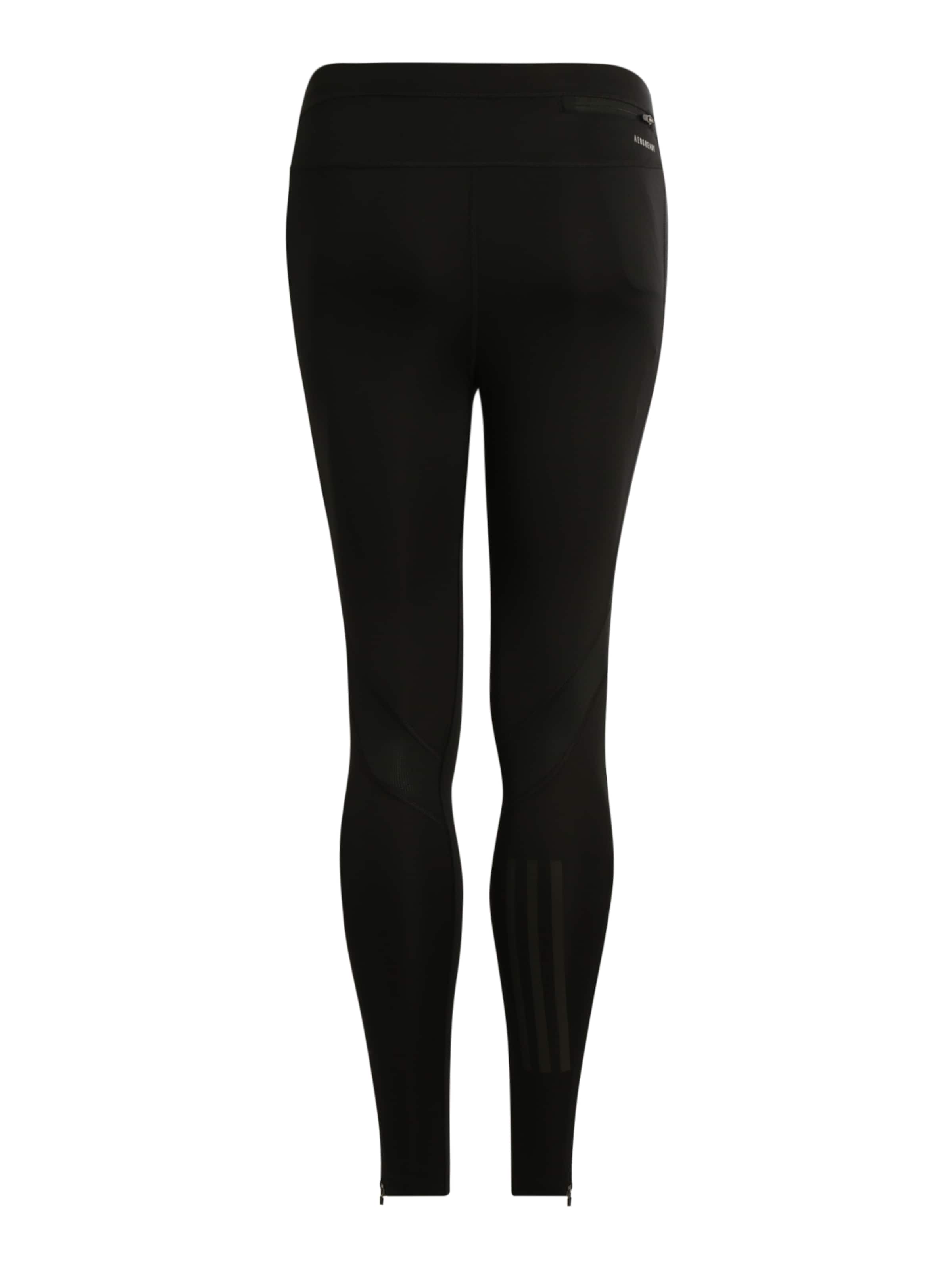 ADIDAS SPORTSWEAR Skinny Sportbroek 'Own the Run' in Zwart