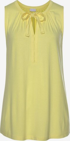 LASCANA Top in Yellow: front