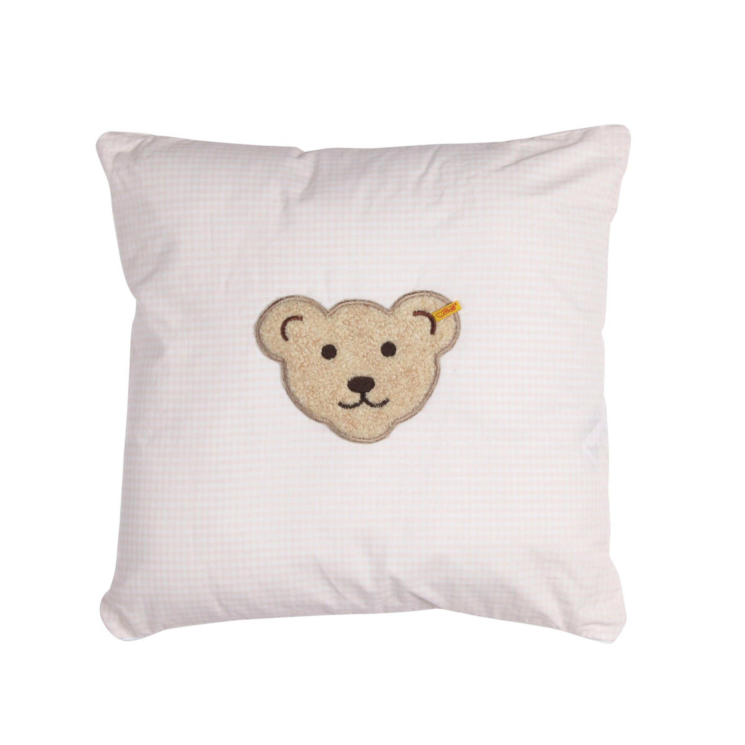 Steiff Collection - Kissen Jungen / Mädchen Baby in rosa