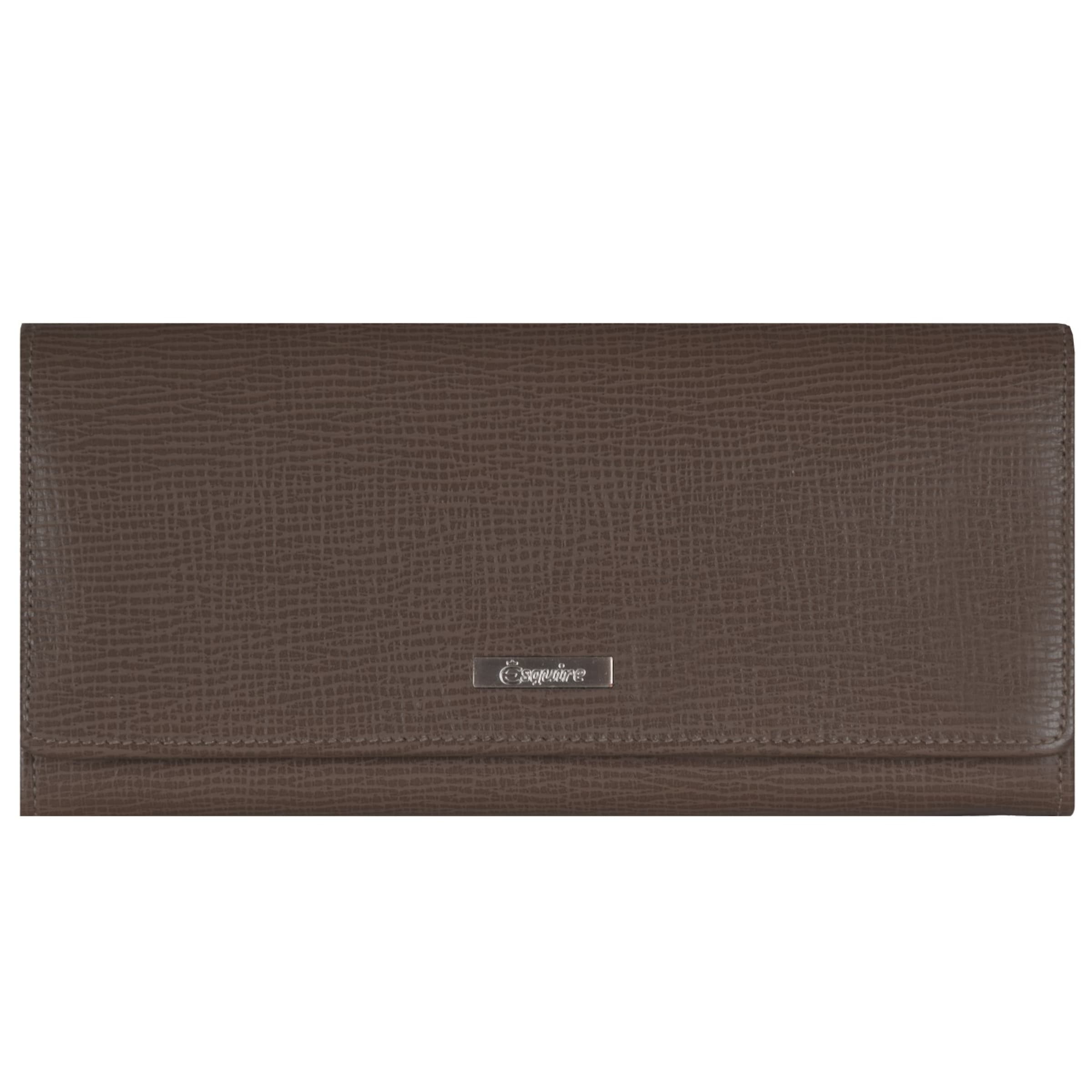 Esquire Wallet in Brown: front