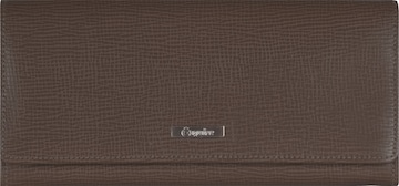 Esquire Wallet in Brown: front