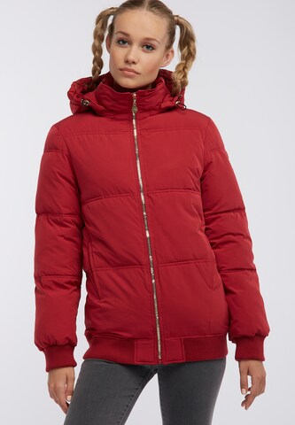 MYMO Winter jacket in Red: front