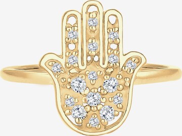 ELLI Ring 'Hamsa Hand' in Goud