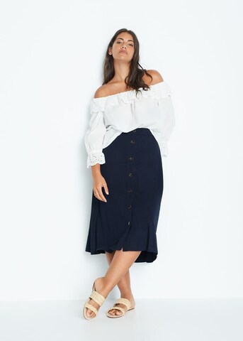 MANGO Rok 'Patricia' in Blauw