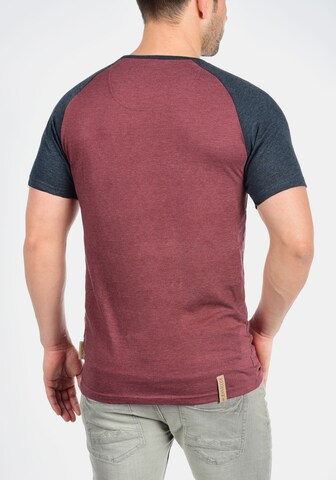 T-Shirt 'Gresham' INDICODE JEANS en rouge