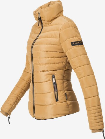 MARIKOO Winterjacke 'Amber' in Braun