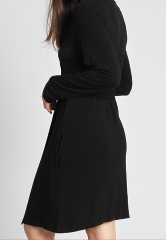 sassa Dressing gown 'CASUAL COMFORT' in Black