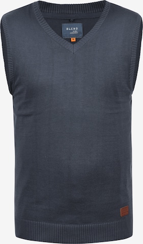 BLEND Sweater Vest 'Larsson' in Blue: front