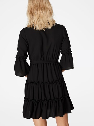 Robe-chemise 'Havin' LeGer by Lena Gercke en noir : derrière