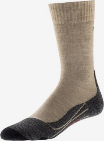 FALKE Athletic Socks in Beige: front