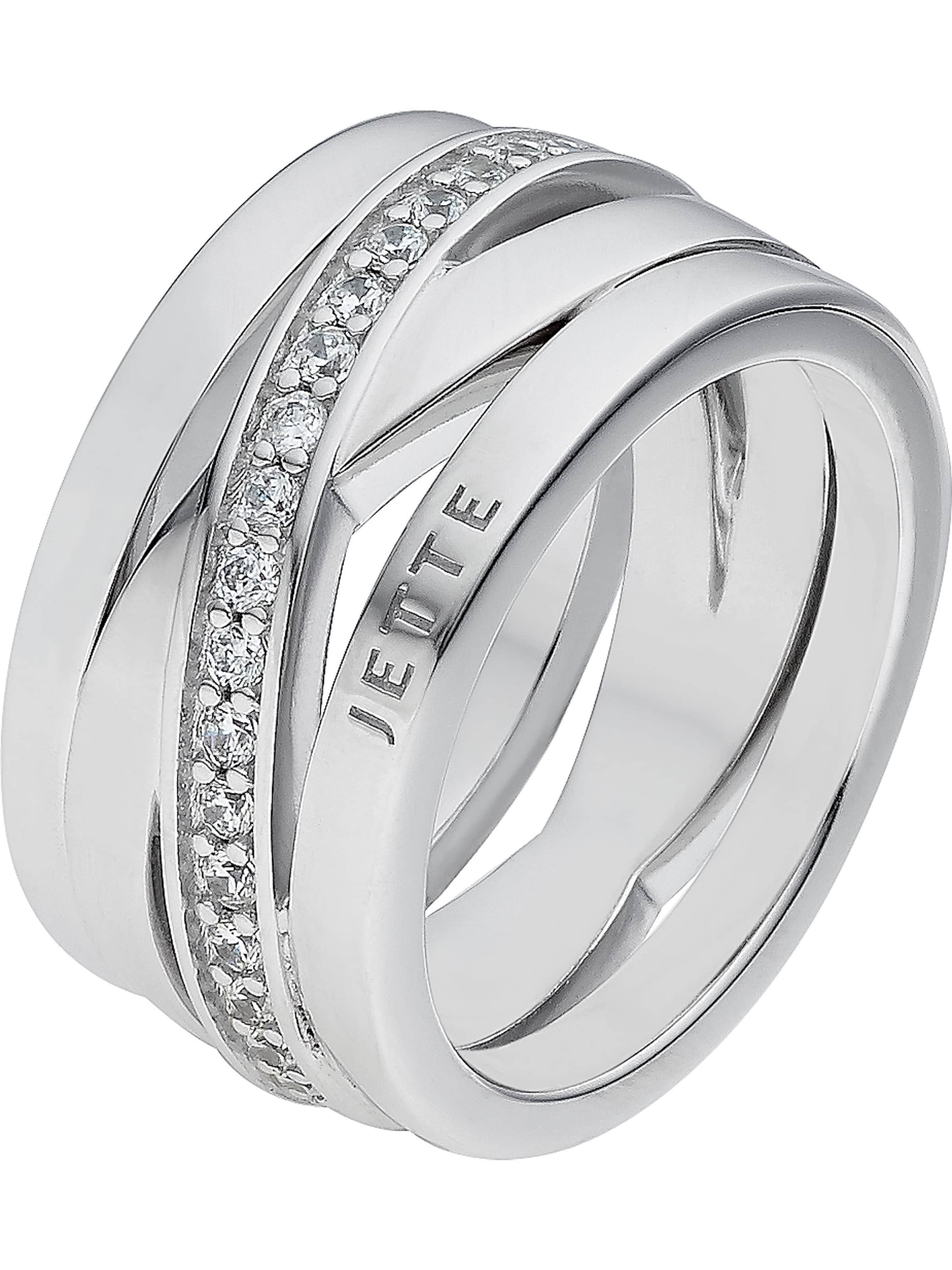 JETTE Ring in Silber: Vorderseite
