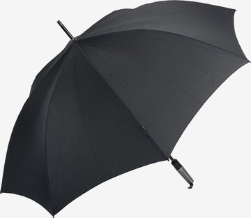 KNIRPS Umbrella 'T.900 Extra Lang AC' in Black: front