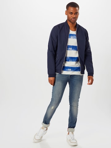 Key Largo Regular fit Shirt 'MT AIRFLIGHT' in Blauw