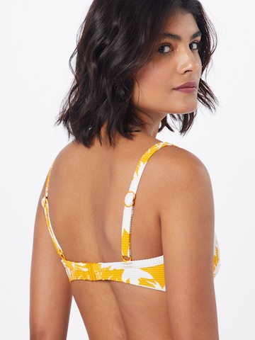 regular Top per bikini di Seafolly in giallo