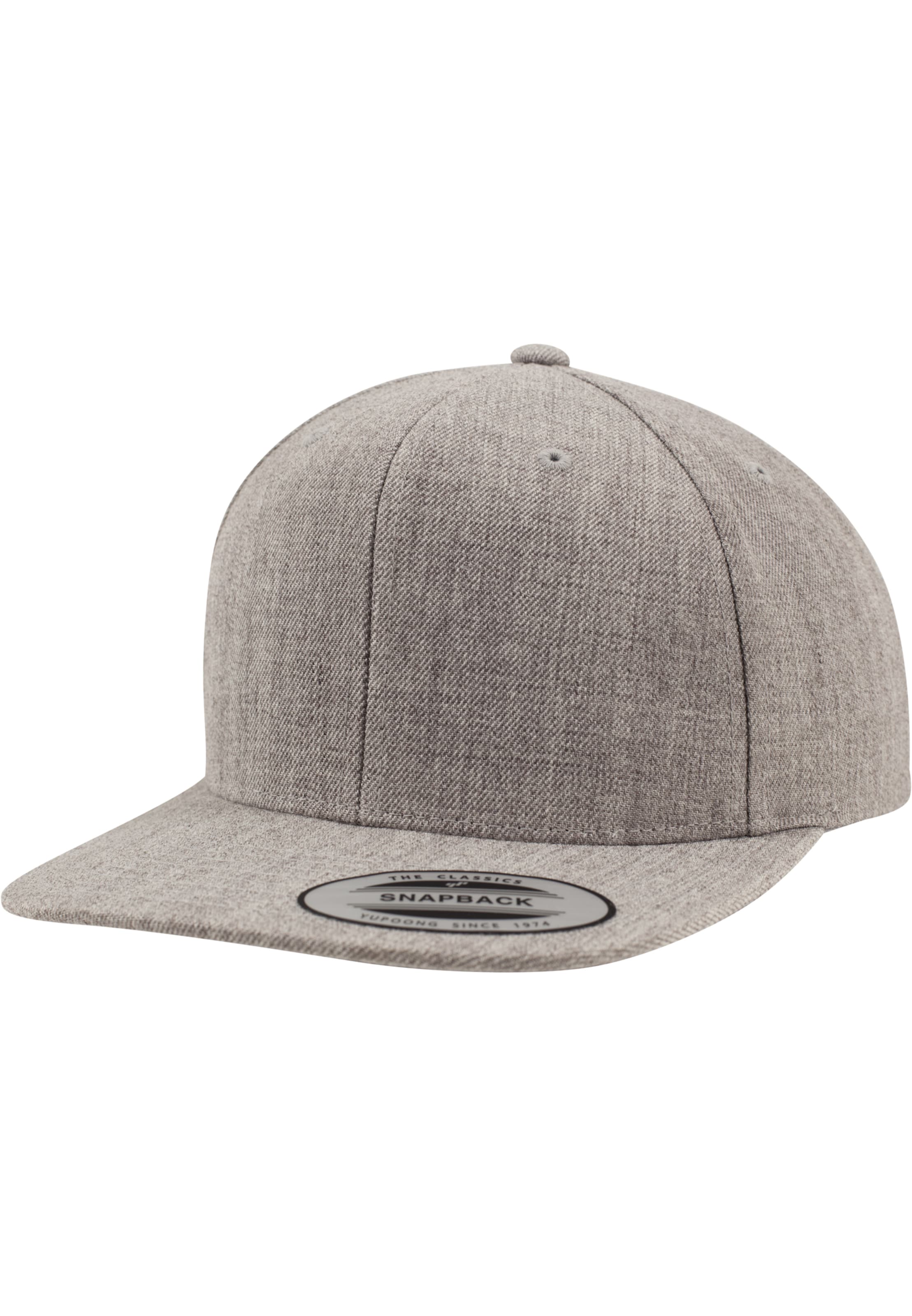 Flexfit Cap in Grau: Vorderseite
