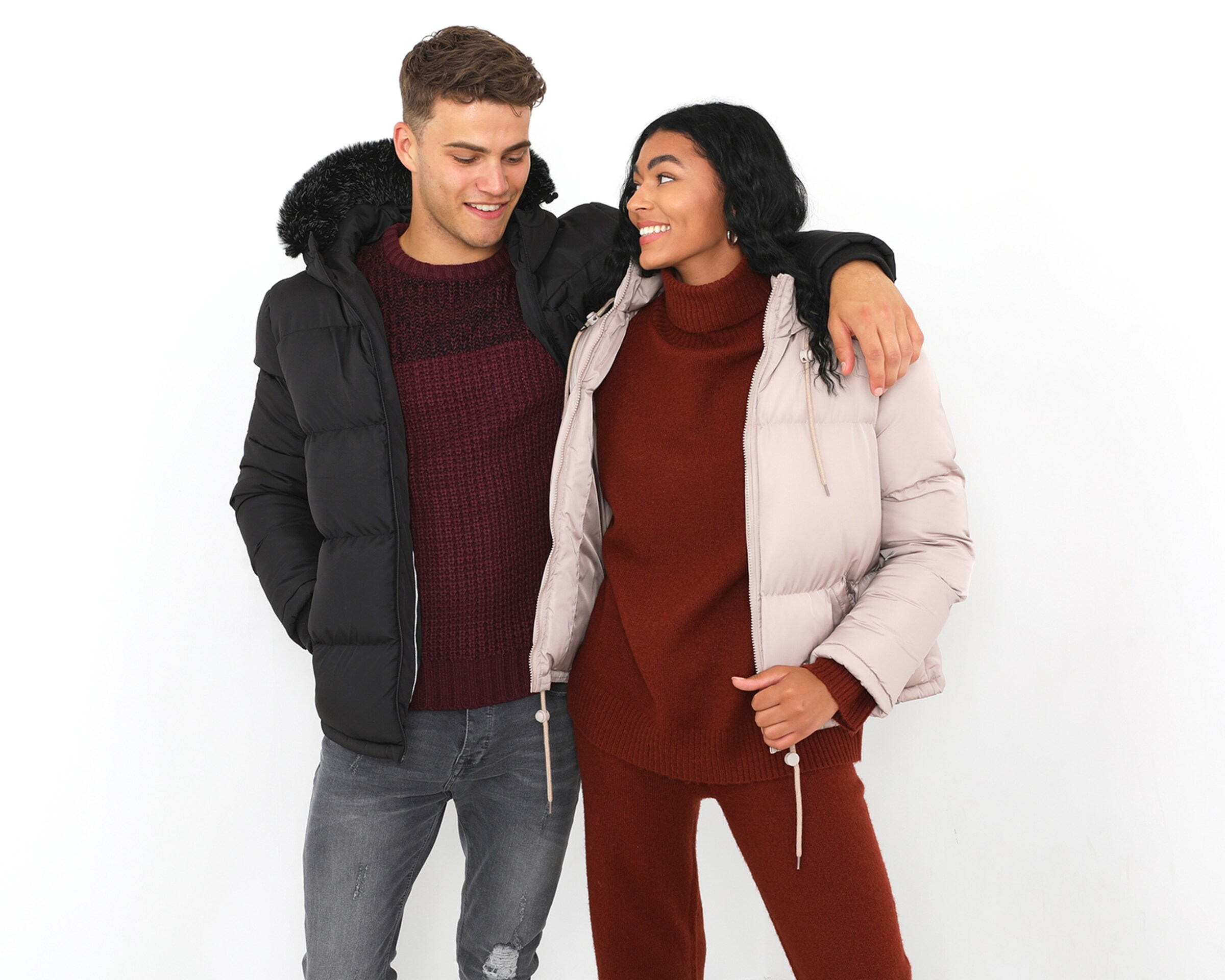 Brave soul red parka hotsell