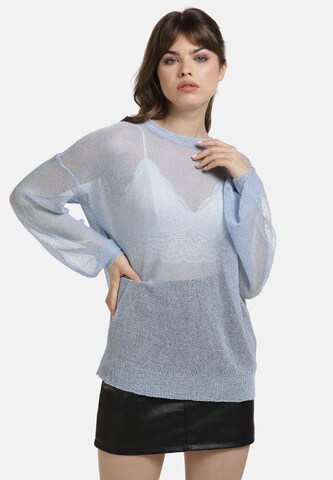 myMo at night Pullover in Blau: predná strana