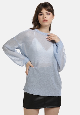 myMo at night Sweater in Blue: front