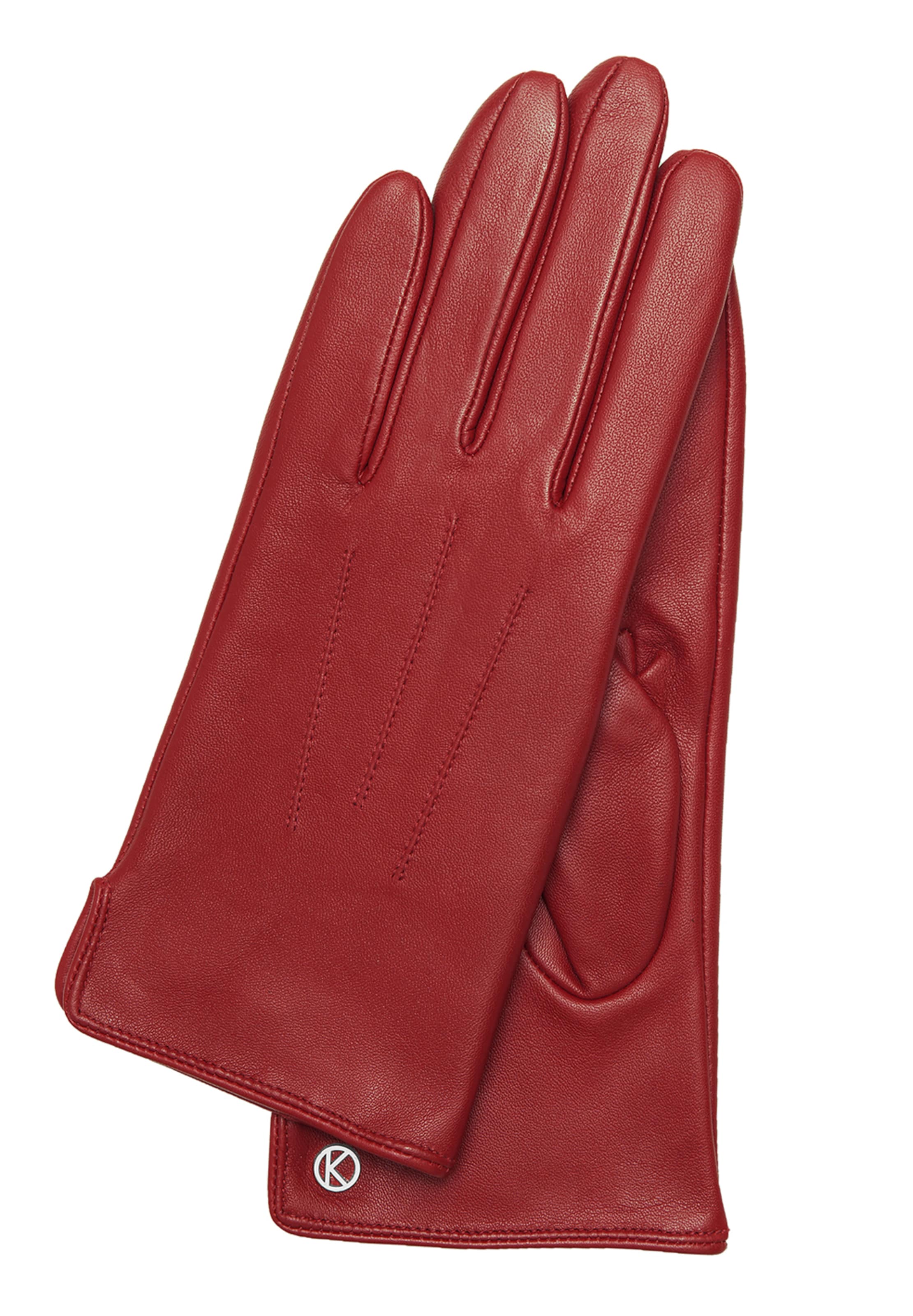 KESSLER Full Finger Gloves 'Carla' in Red: front