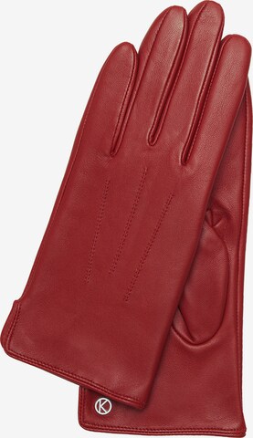 KESSLER Full Finger Gloves 'Carla' in Red: front