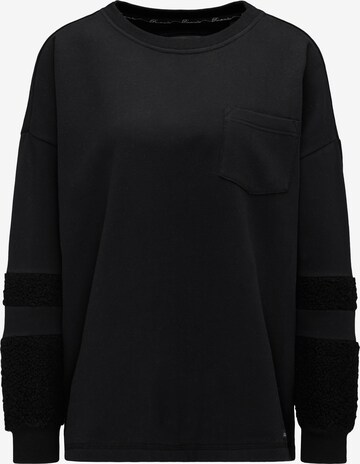 DREIMASTER Sweatshirt in Black: front